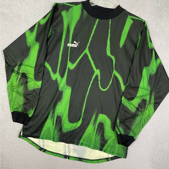 Vintage puma goalkeeper soccer jersey - Picture 1 of 4